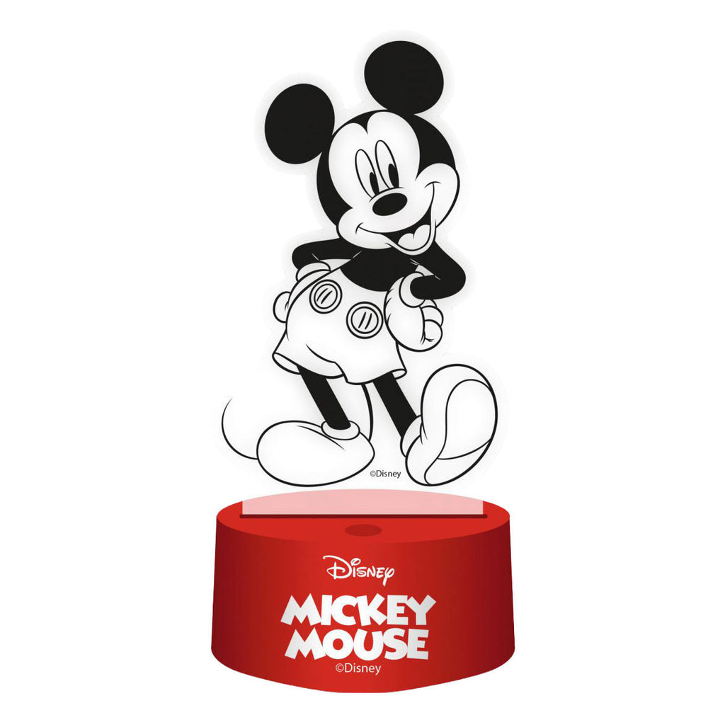 Mickey Mouse - Mickey Mouse 3d lamp met afstandbediening