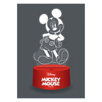 Mickey Mouse - Mickey Mouse 3d lamp met afstandbediening
