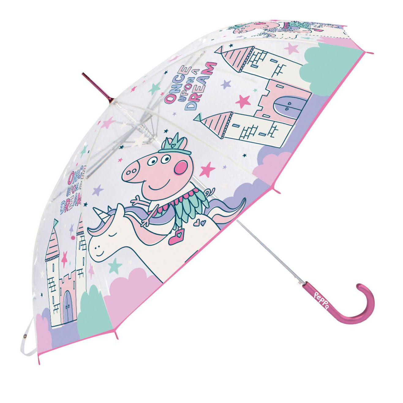 Peppa Pig - Peppa Pig Transparante paraplu