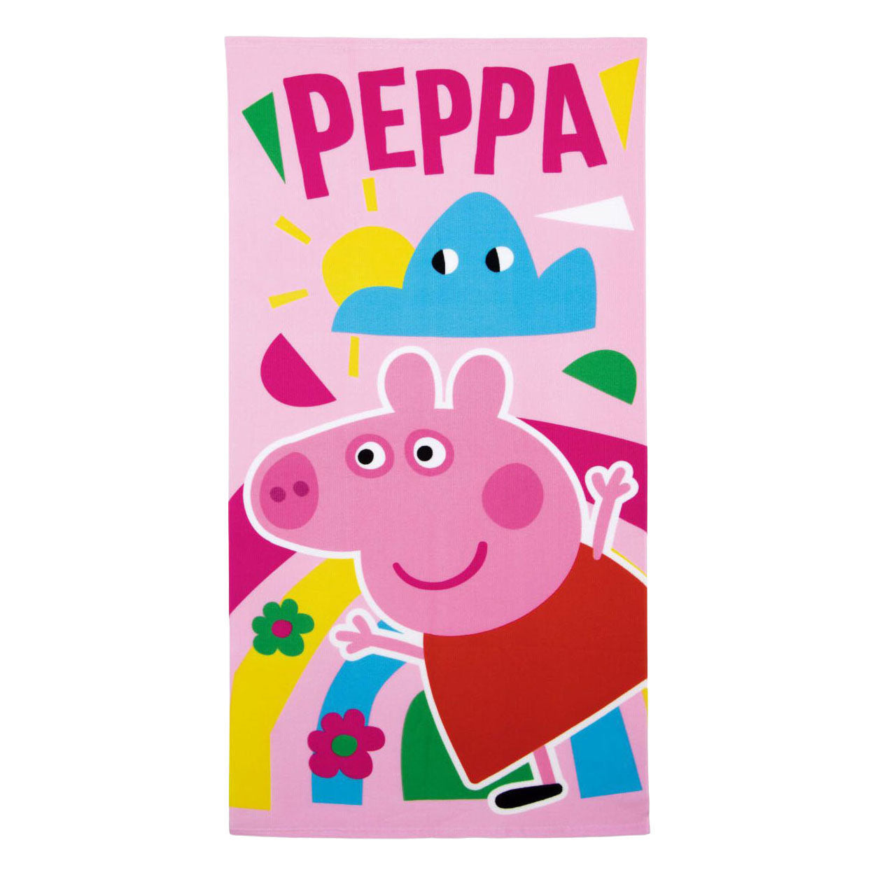 Peppa Pig - Peppa Pig Badhanddoek - 70x140cm