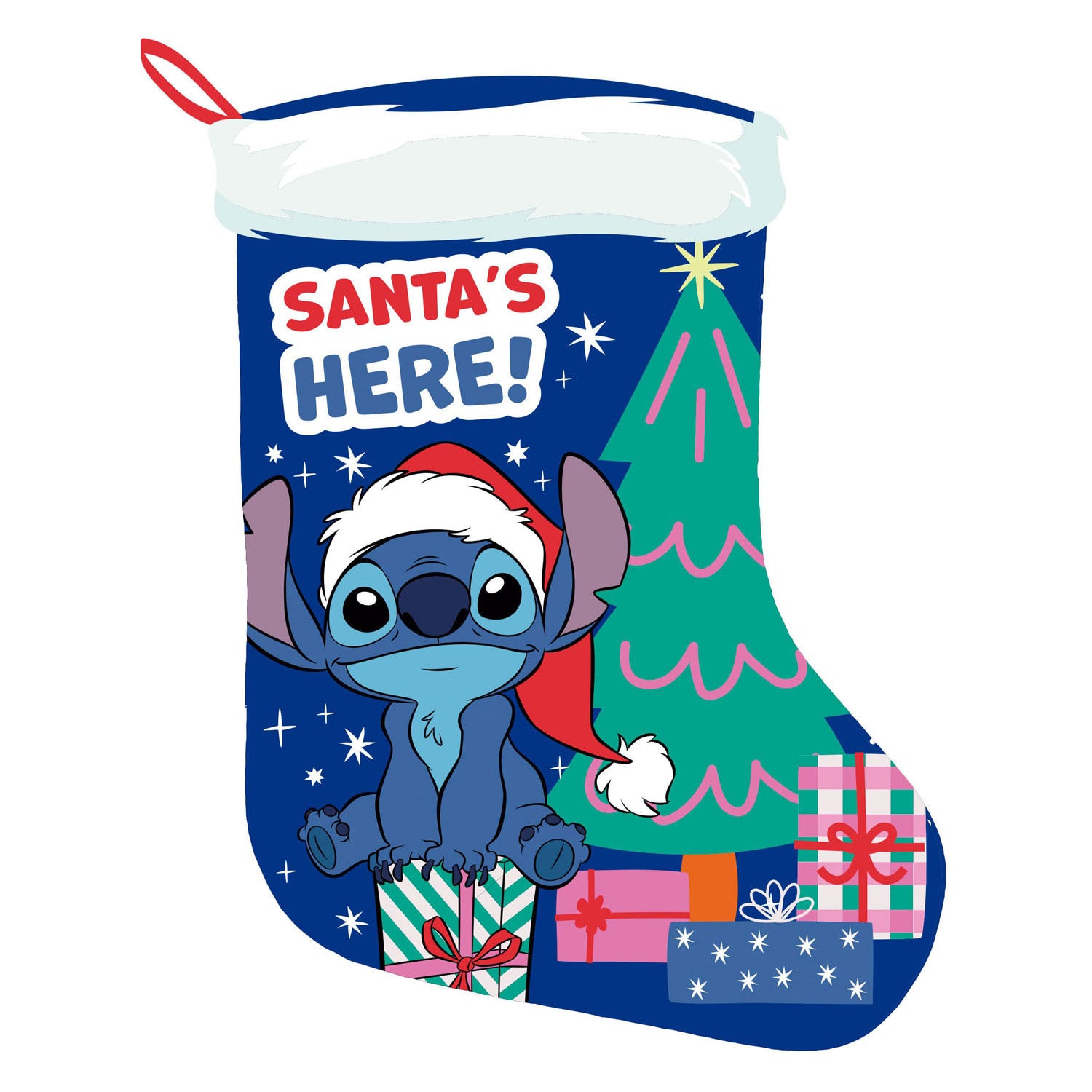 - Kerstsok 42cm Stitch