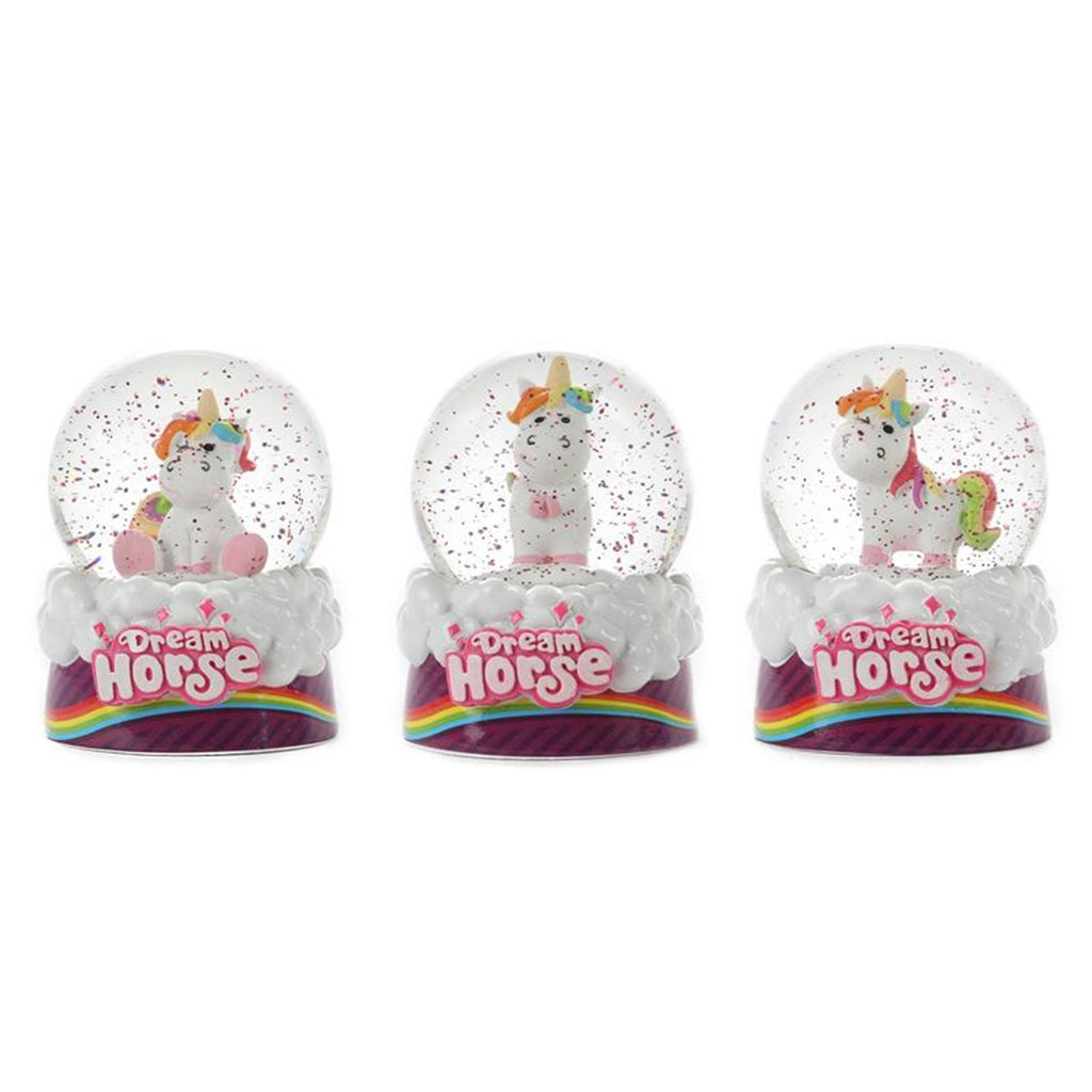 Toi-toys toi toys sneeuwbol eenhoorn ø6,5xh9cm
