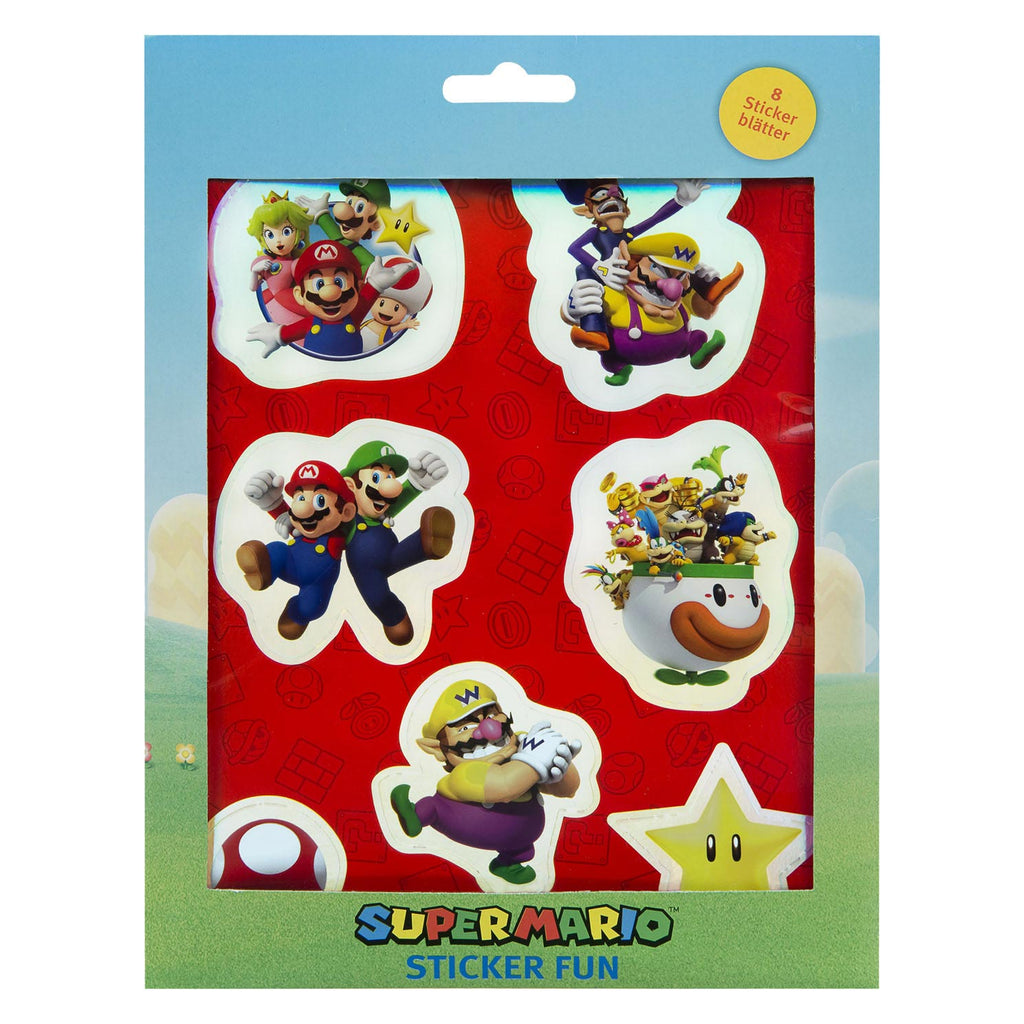 Kids Licensing - Kids Licensing Super mario sticker set