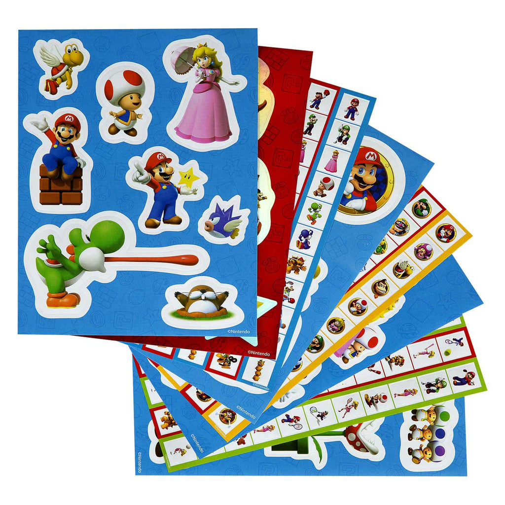Kids Licensing - Kids Licensing Super mario sticker set