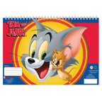 Tom Jerry Kleurplaten met Stencil en Stickervel