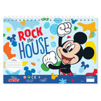 Mickey mouse Mickey Mouse Kleurplaten met Stencil en Stickervel