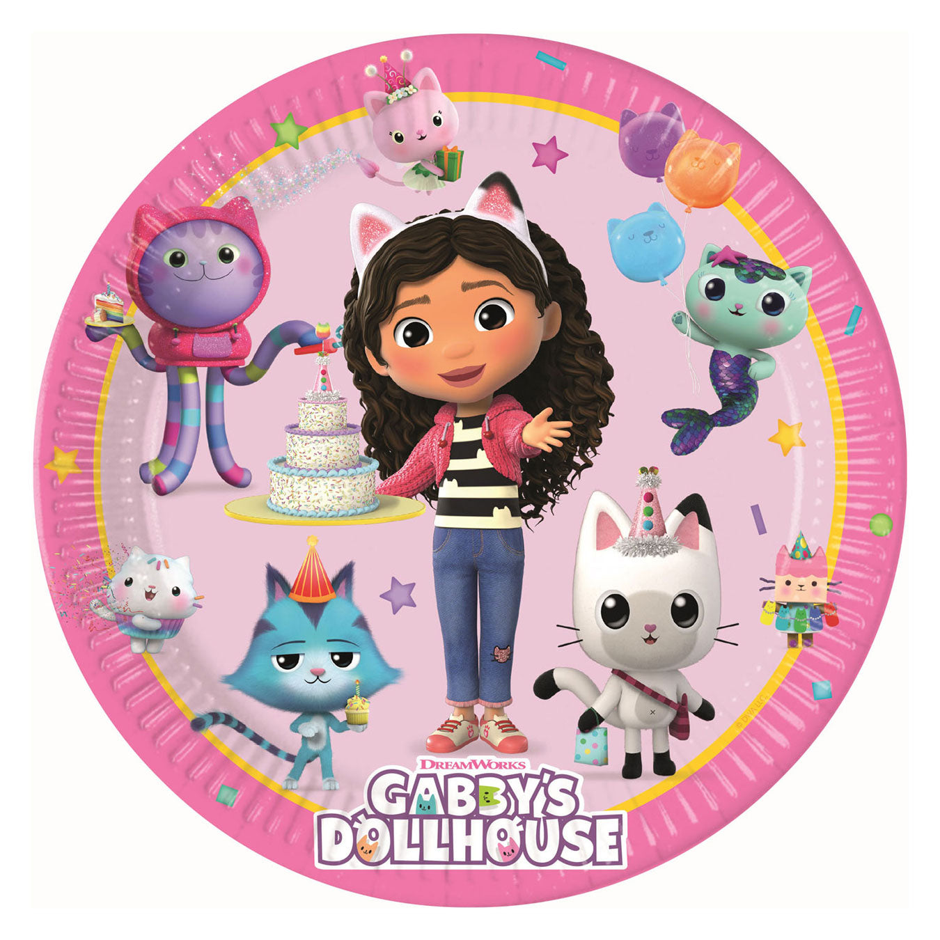 - Papieren Bordjes Gabby's Poppenhuis 8st.