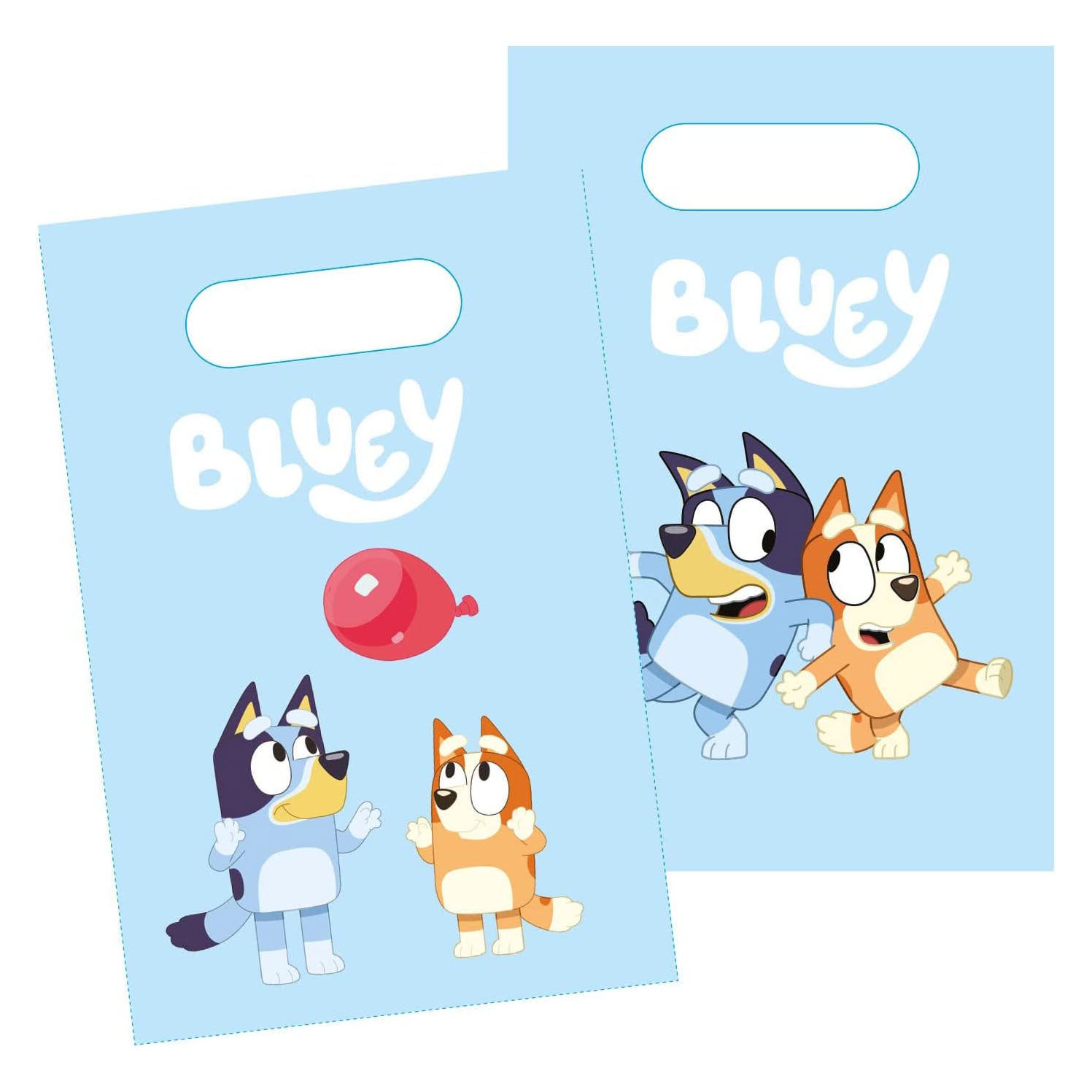 - Uitdeelzakjes Papier Bluey 8st.