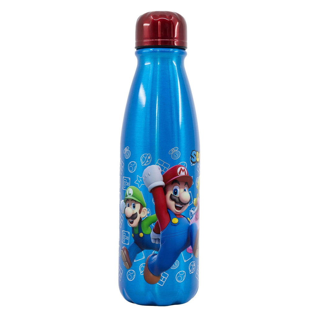 Super Mario - Super Mario Drinkfles aluminium 600ml