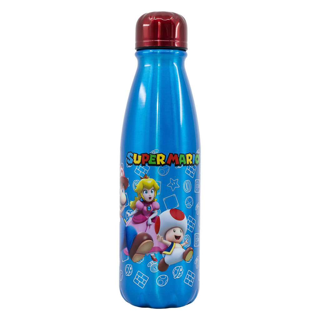 Super Mario - Super Mario Drinkfles aluminium 600ml