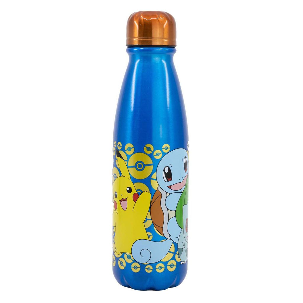 Stor aluminium drinkfles pokémon, 600ml