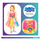 Kinderkostuum peppa regenboogjurk - 2-3 jaar