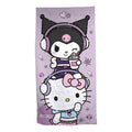 Ty hello kit kuromi strandlaken - 70x140 cm