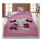 Mickey minnie dekbedovertrek - 140x200 cm