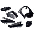 Edge - Plaatset 6-delig voor peugeot vivacity tot bouwjaar 2008 - zwart metallic