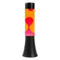 Itotal - Itotal Lavalamp zwart/oranje/rood 30cm