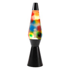Itotal - Itotal Lava lamp zwart met regenboog gloed