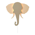 Van Tjalle En Jasper - Van Tjalle En Jasper - olifant wandlamp - hout