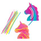Toi-Toys - Toi-Toys Toi toys fun figurenplaat curly board mini met 10x sliert