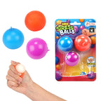 Toi-toys toi toys mini anti stressbal ø4cm 3 stuks op kaart