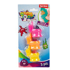 Toi-Toys - Toi-Toys knijptoilet glitter drol 3st