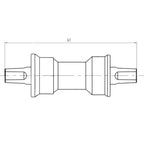 M-wave carousel bb repair cotter replacement bottom bracket
