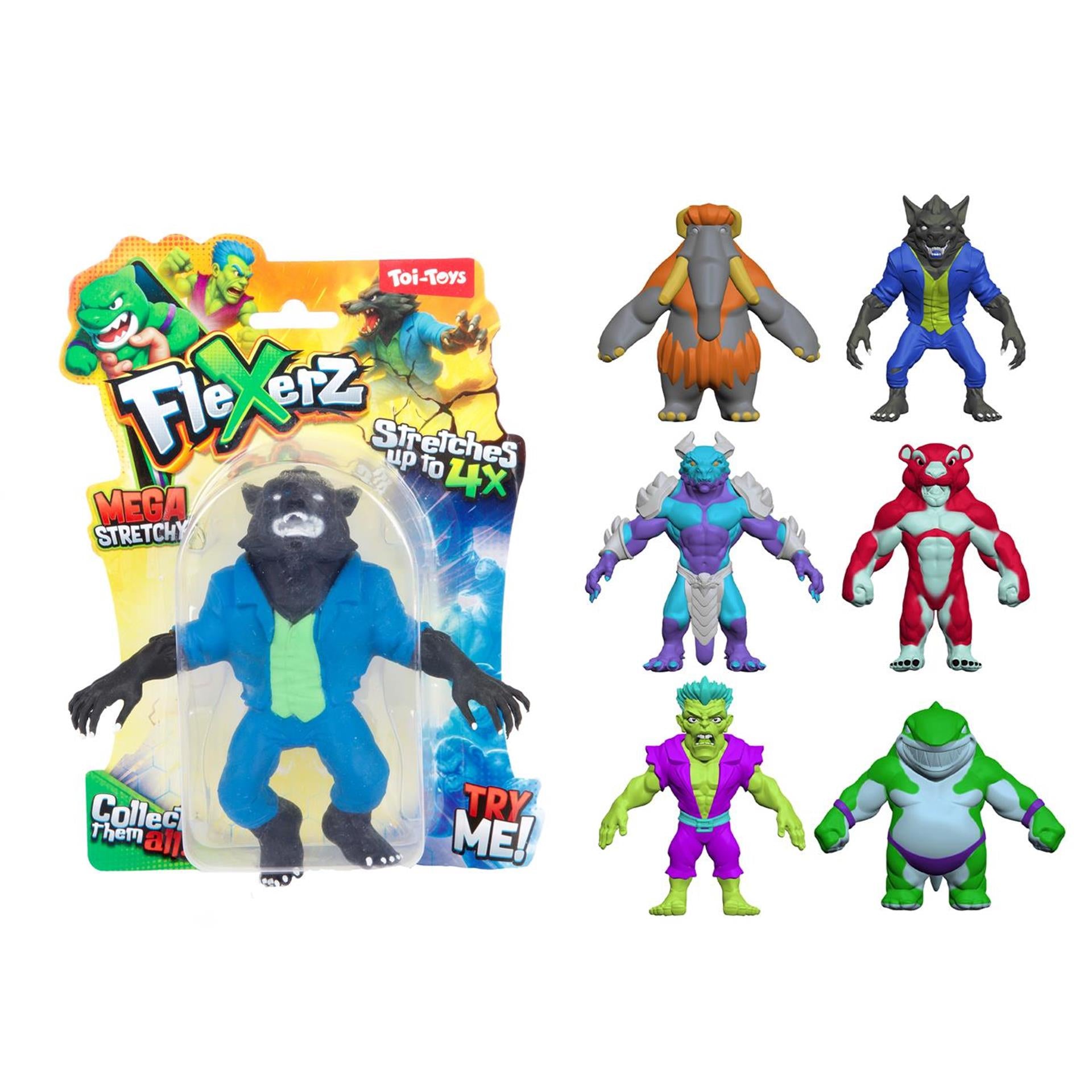 Toi-Toys - Toi-Toys Fun kneedfiguur flexerz rekbaar