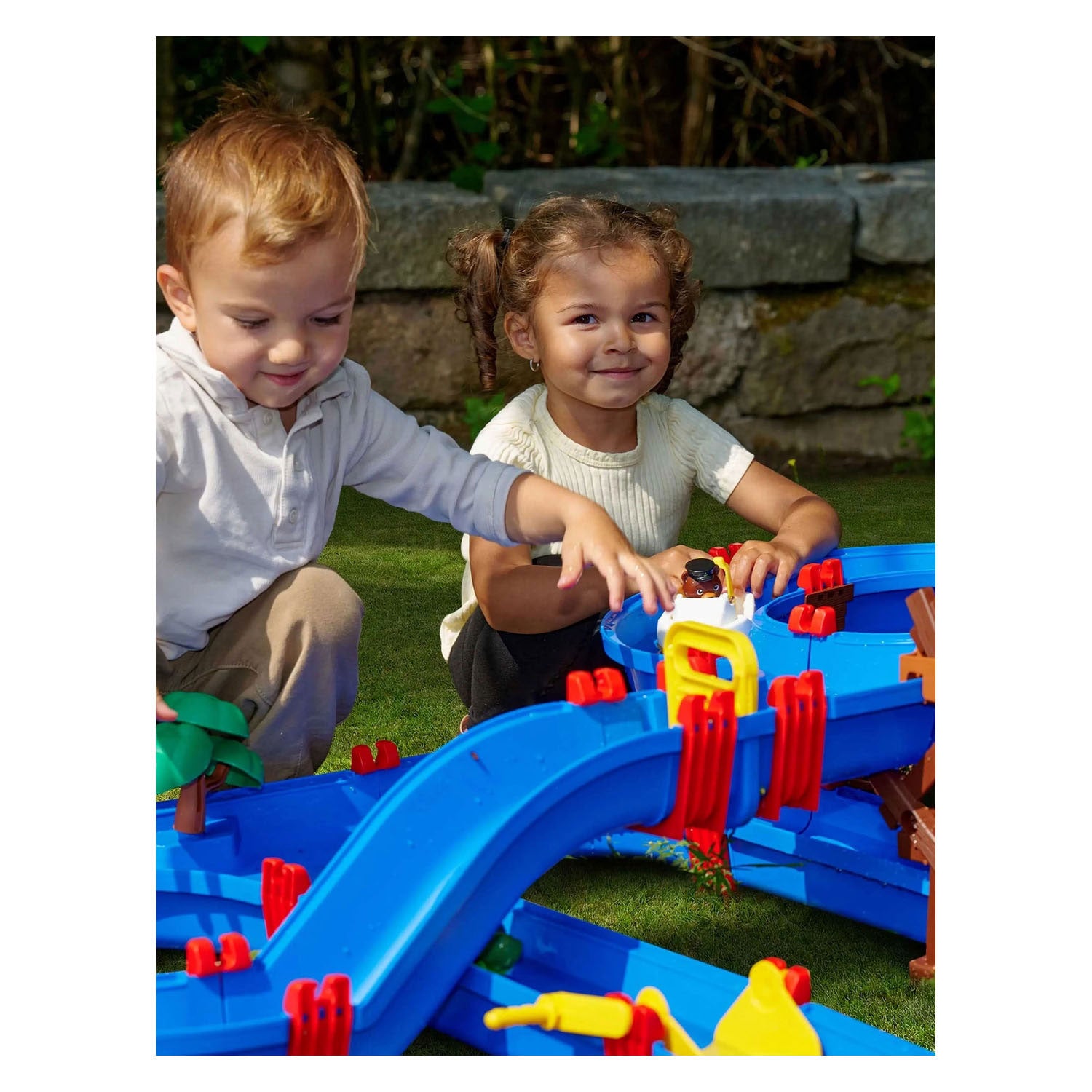 Aquaplay - waterbaan - waterwheel - waterrad