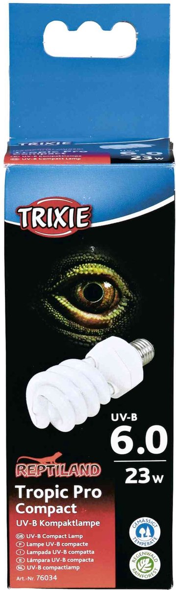 Trixie - reptiland tropic pro compact 6.0 uv-b lamp