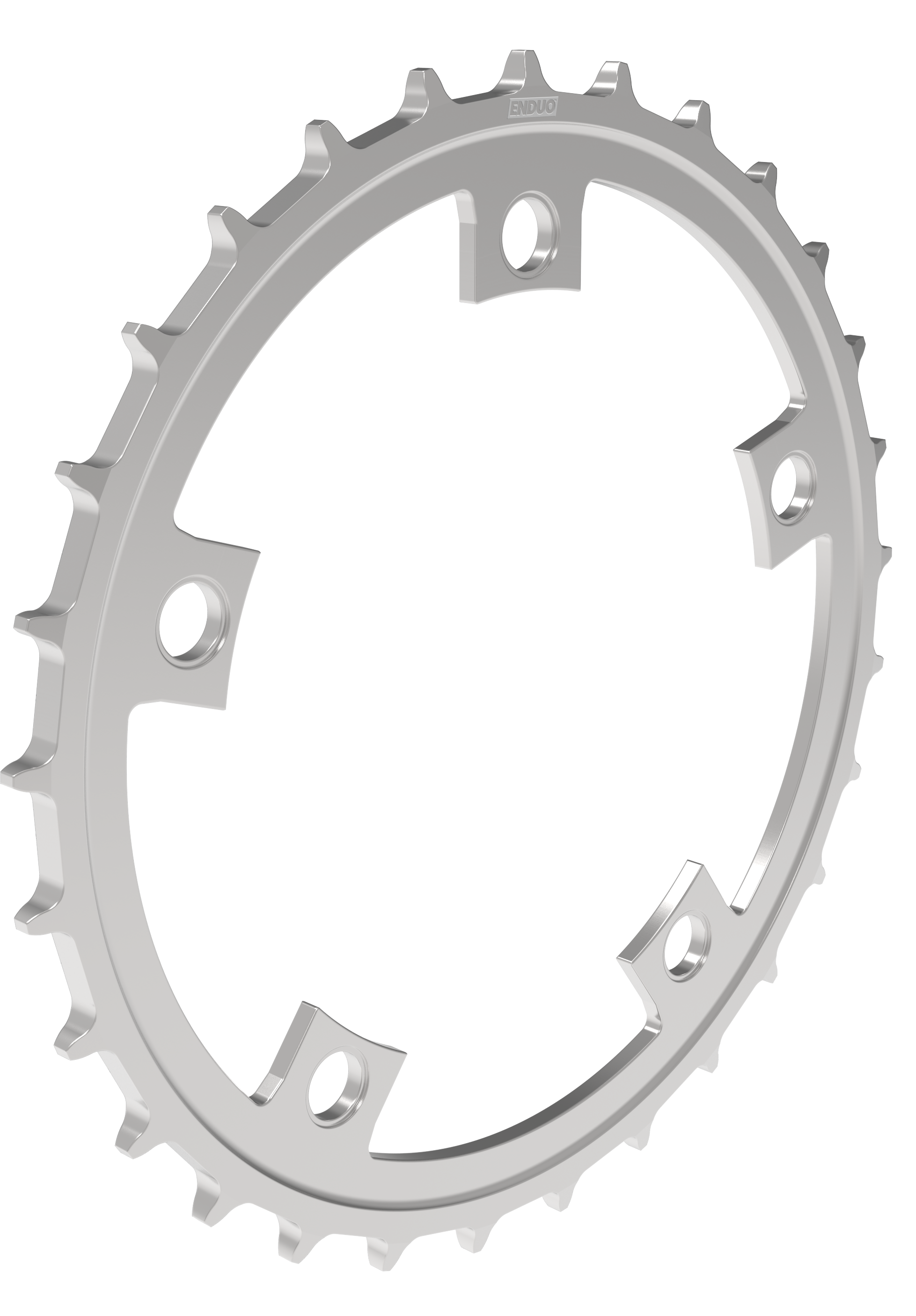 Kettingblad 58T Enduo Cargo 5-B 130-BCD Di2 Cl-41.7 - zilver