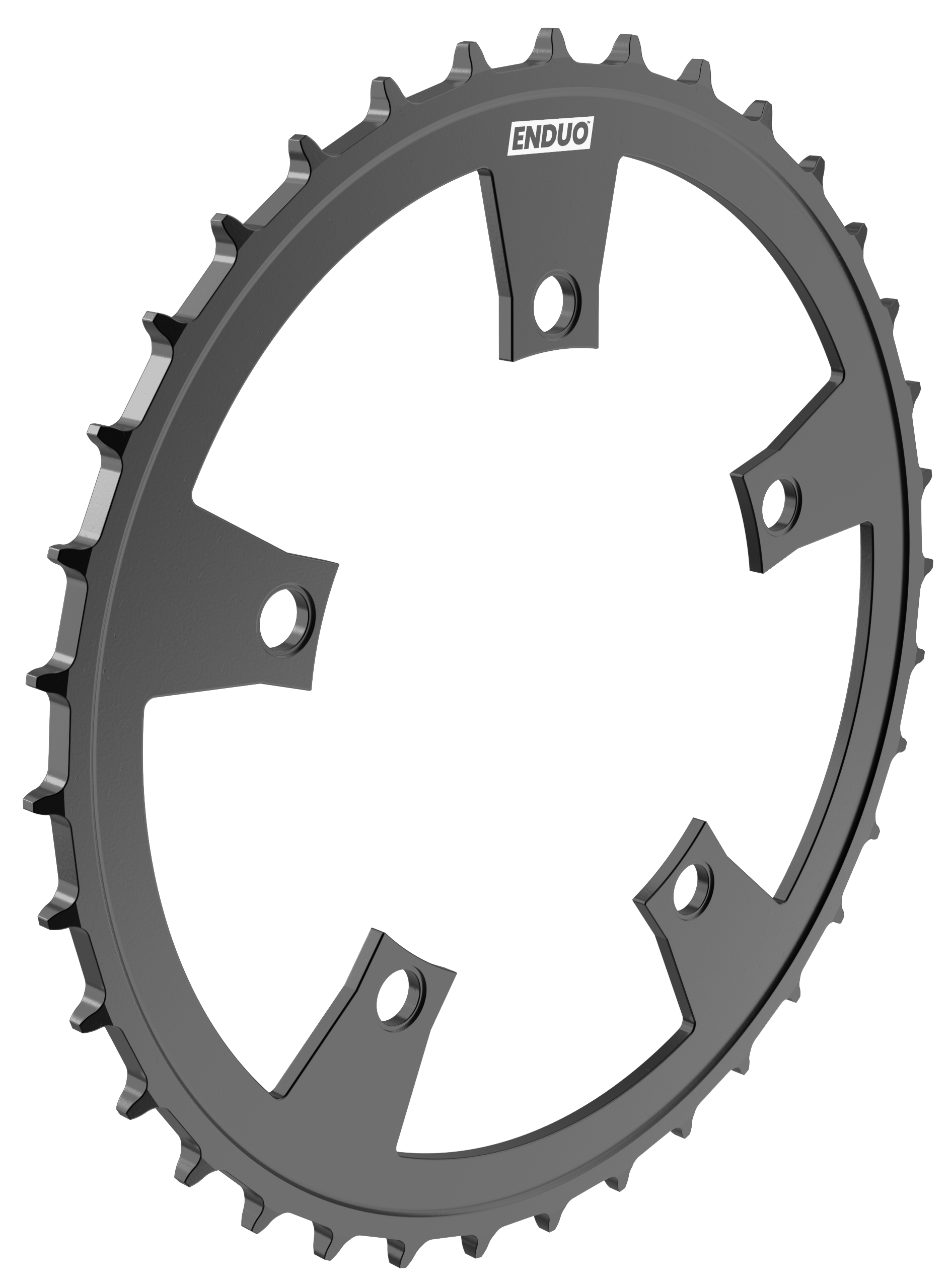 Kettingblad 72T Enduo Cargo 5-B 130-BCD Cl-46.7mm - zwart