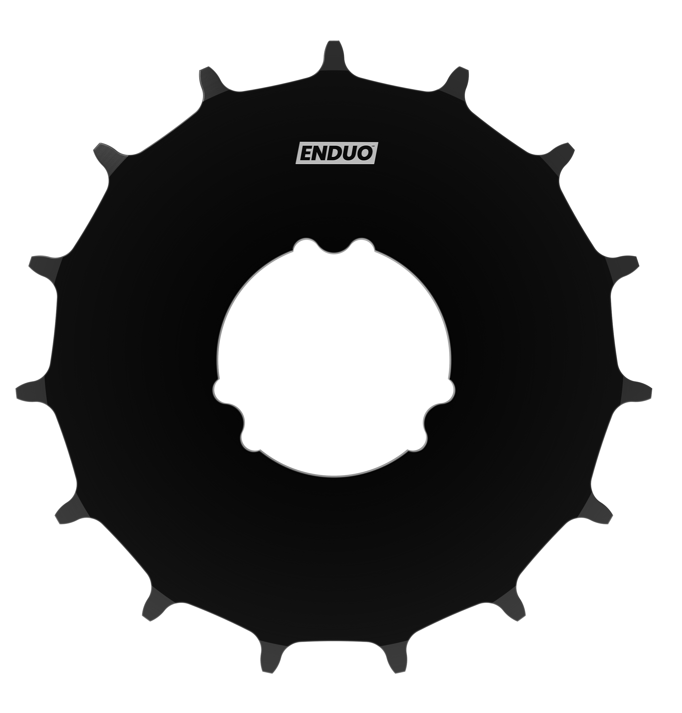 Enduo cargo Tandwiel 30T Enduo Cargo Alfine Nexus Sturmey Archer zwart