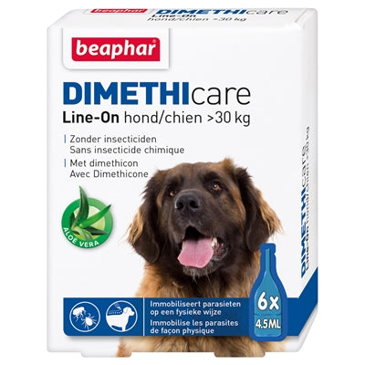 Beaphar Dimethicare line-on chien contre les puces et les tiques