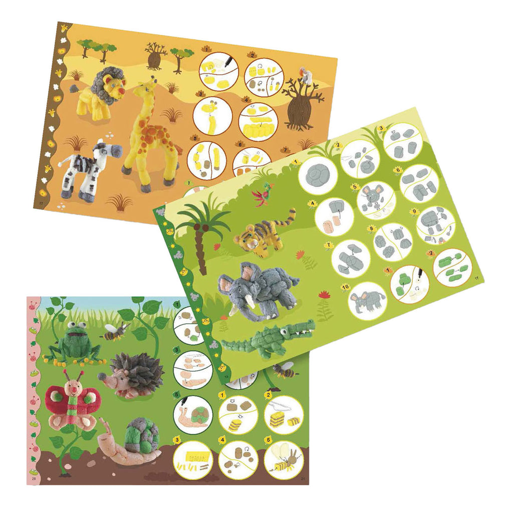 PlayMais - Mais voorbeeldenboekje - dieren