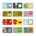 Playmais kleuren vormen