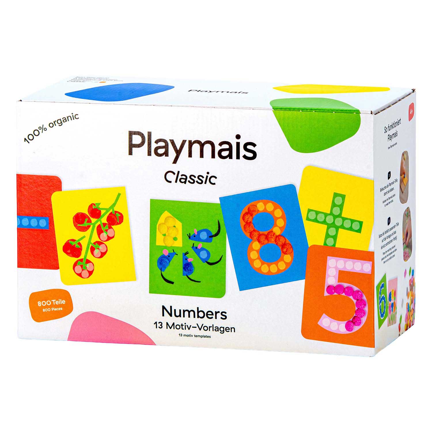Playmais - mais classic numbers - 800 stukjes
