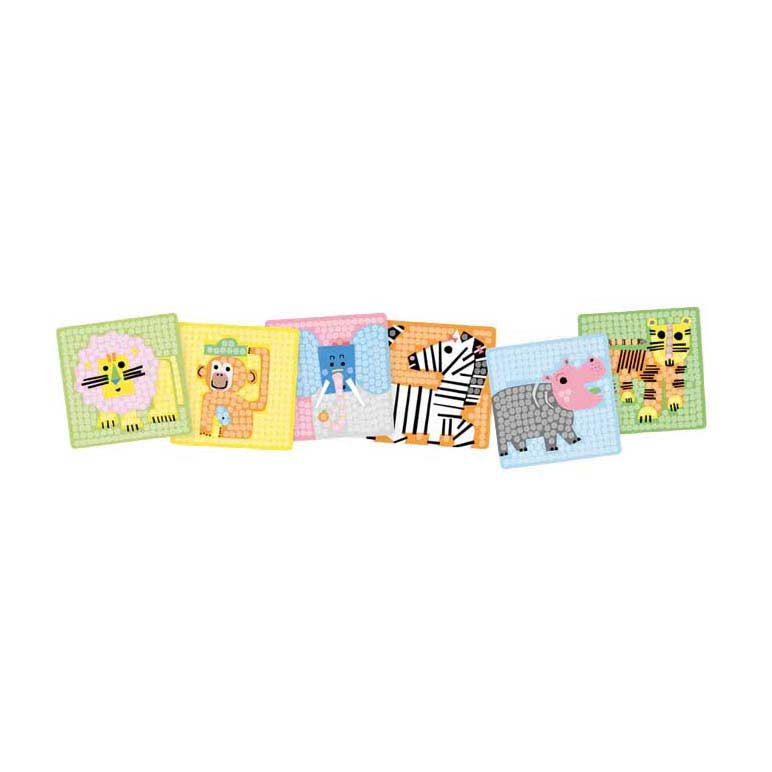 Playmais - mais mosaic dierentuin - 2300 stukjes