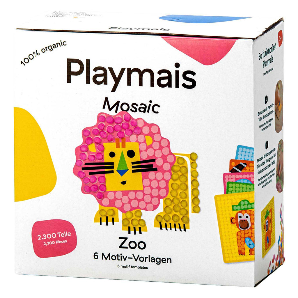 Playmais - mais mosaic dierentuin - 2300 stukjes