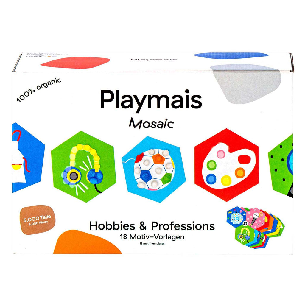 Playmais mosaic hobbies and professions knutselset - 5000 stukjes
