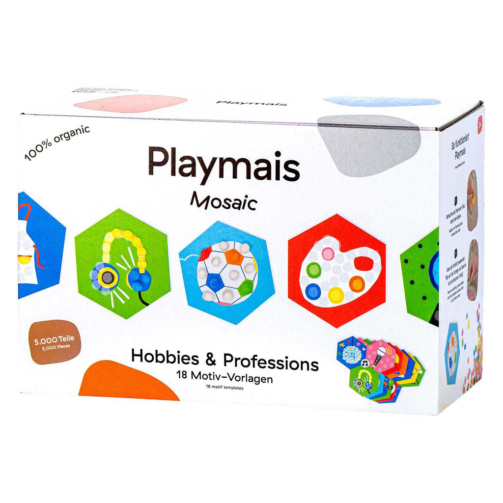 Playmais mosaic hobbies and professions knutselset - 5000 stukjes