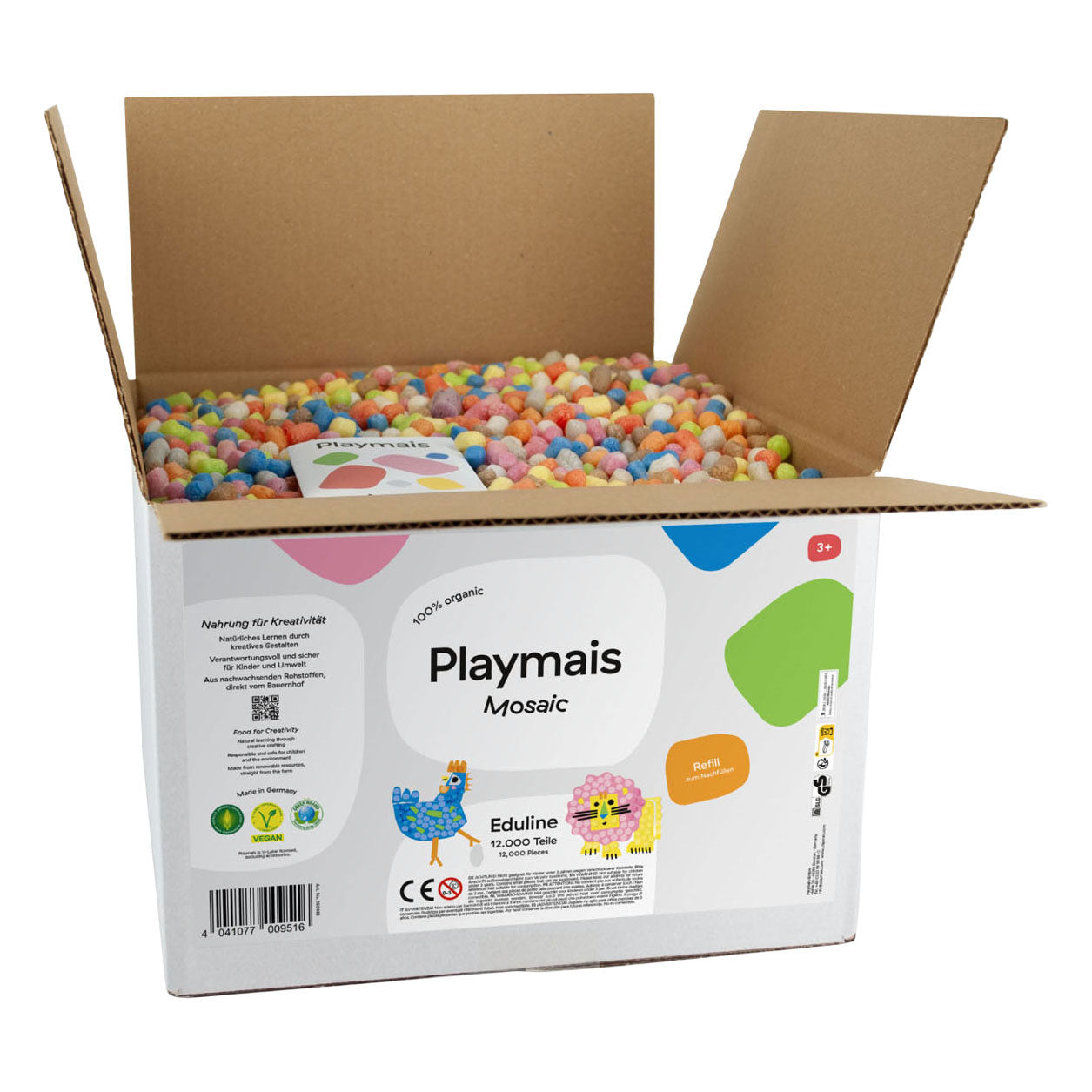 Playmais - mais eduline mosaic navulling - >12.000 stukjes