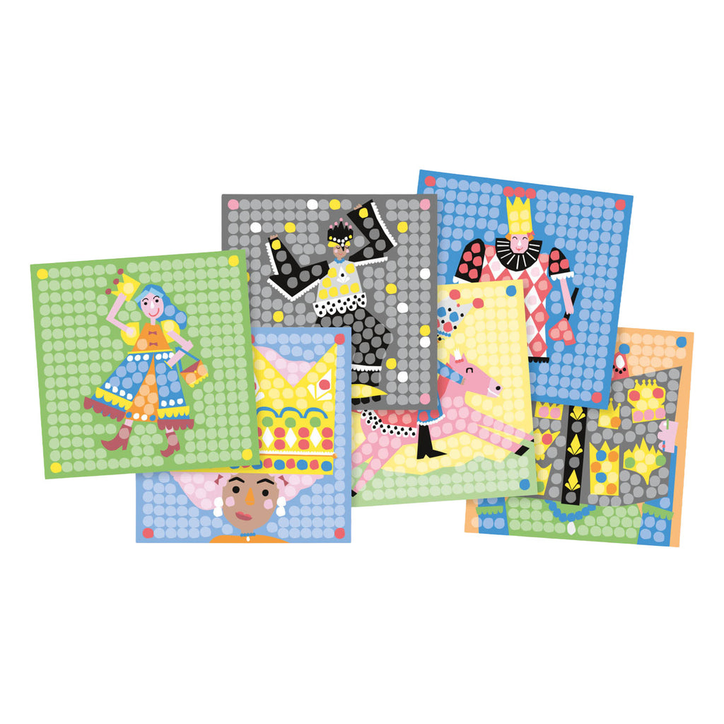 Playmais - mais mosaic kaarten versieren prinses
