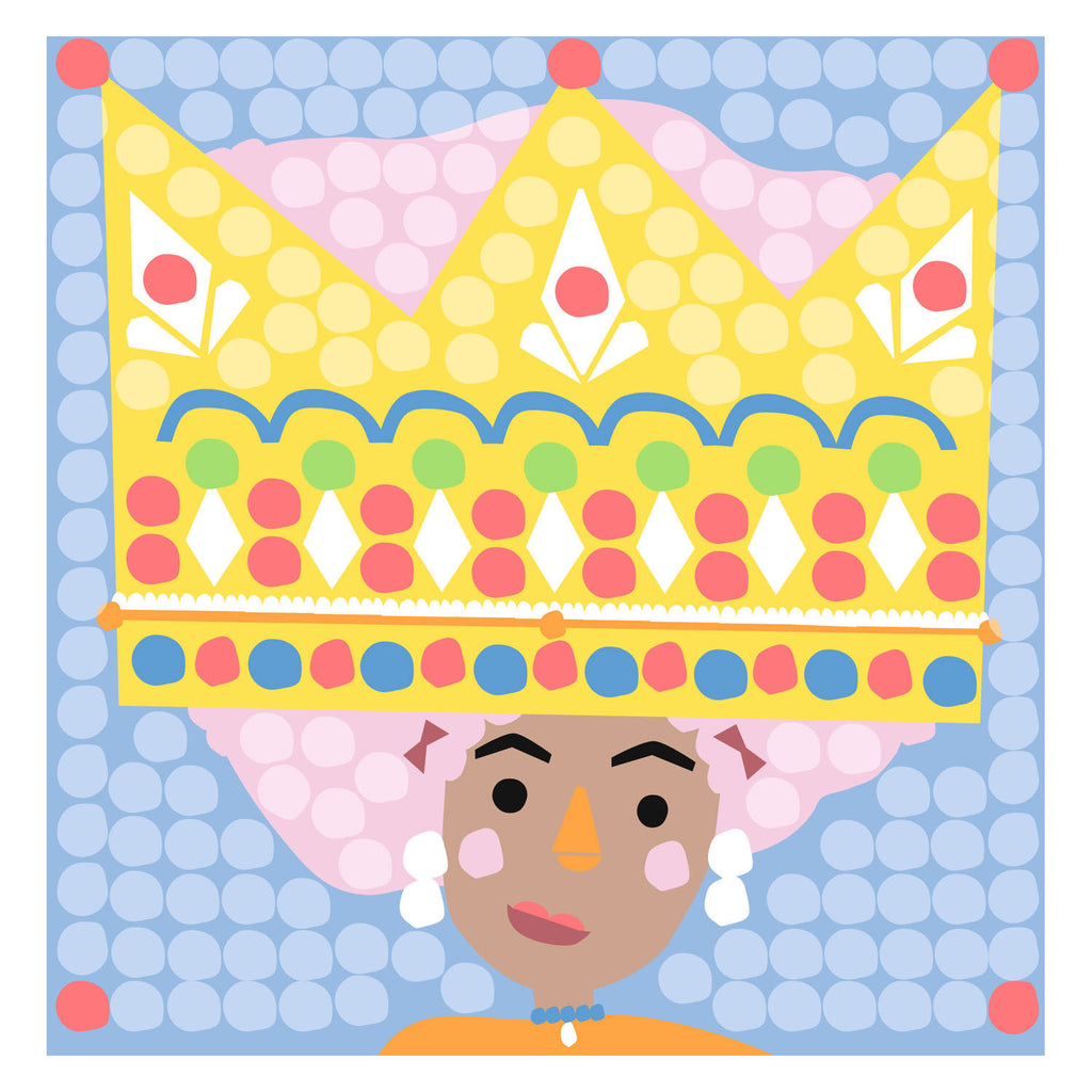 Playmais - mais mosaic kaarten versieren prinses