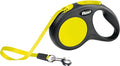 Flexi rollijn new classic neon tape zwart geel