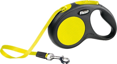 Flexi rollijn new classic neon tape zwart geel