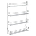 Metaltex space saver smart kitchen pepito kruidenrek 4 etages 36x8x45 cm zilver