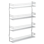 Metaltex space saver smart kitchen pepito kruidenrek 4 etages 36x8x45 cm zilver