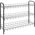Metaltex shoe schoenenrek 3 etages 64x23x59 cm zwart