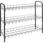 Metaltex shoe schoenenrek 3 etages 64x23x59 cm zwart