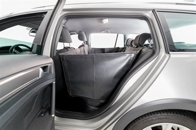 Trixie - hondendeken - auto achterbank - met deurbescherming - zwart - 150x135 cm